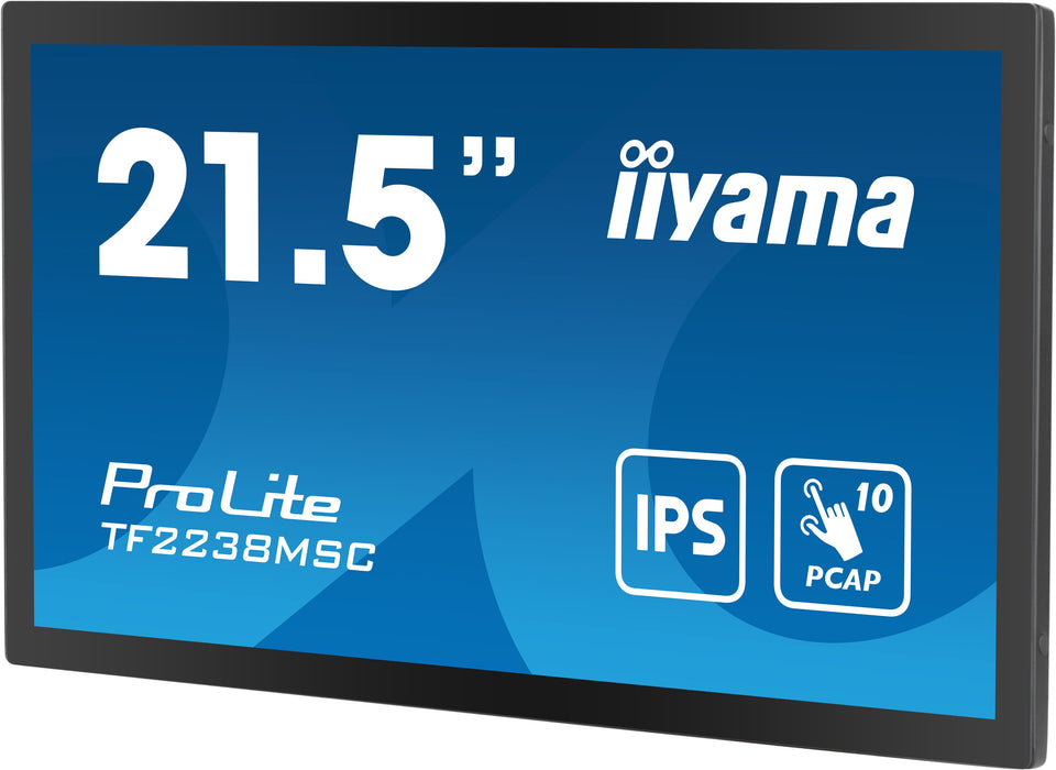 EAN 4948570121618 - iiyama TF2238MSC-B1 pantalla de señalización Pizarra de caballete digital 55,9 cm (22") LED 600 cd / m² F imagen 6