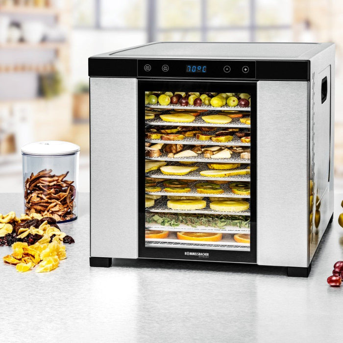 EAN 4001797465009 - Rommelsbacher DA 1000 deshidratador de alimentos Negro, Acero inoxidable 1000 W imagen 2