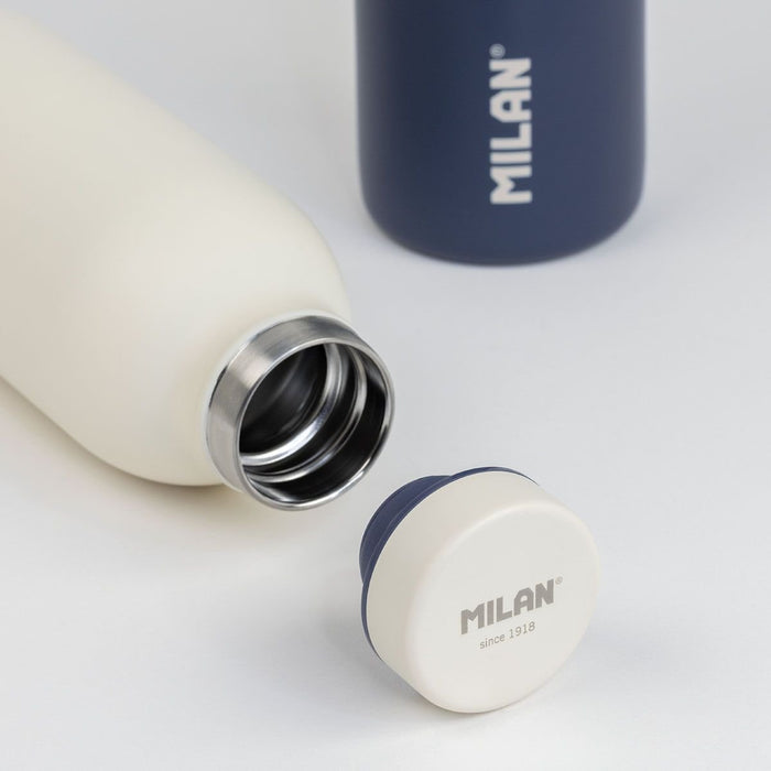 EAN 8411574092636 - Milan Botella isotermica serie 1918 acero inoxidable 354ml blanco Uso diario 0,35 ml imagen 4