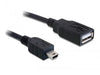 EAN 4043619829057 - DeLOCK 82905 cable USB USB 2.0 0,5 m USB A Mini-USB B Negro imagen 1