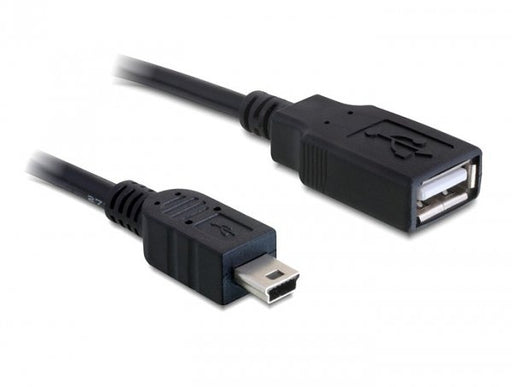 EAN 4043619829057 - DeLOCK 82905 cable USB USB 2.0 0,5 m USB A Mini-USB B Negro imagen 1