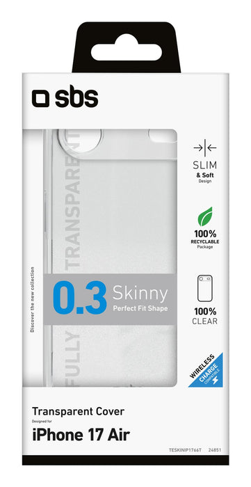 EAN 8018417524844 - SBS TESKINIP1766T funda para teléfono móvil 16,8 cm (6.6") Transparente imagen 2