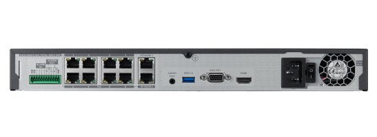 EAN 8801089215024 - Hanwha WRN-810S 1U Negro imagen 4