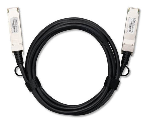 EAN 4718937649471 - Zyxel DAC100G-3M-ZZ0101F Cable de fibra óptica e InfiniBand QSFP28 DAC Negro imagen 1