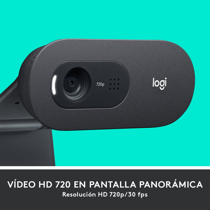 EAN 5099206093690 - Logitech 960-001364 cámara web 1280 x 720 Pixeles USB Negro imagen 10