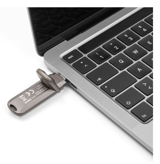 EAN 4043619540129 - DeLOCK 54012 unidad flash USB 256 GB USB Tipo C Gris imagen 5