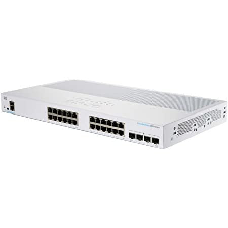 EAN 0889728493802 - Cisco CBS250-24T-4GEU-RF switch Gestionado L3 Gigabit Ethernet (10/100/1000) 1U Gris imagen 1