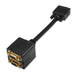 EAN 8436574700794 - AISENS A113-0080 cambiador de género para cable D-sub HDB15 2x D-sub HDB15 Negro imagen 1