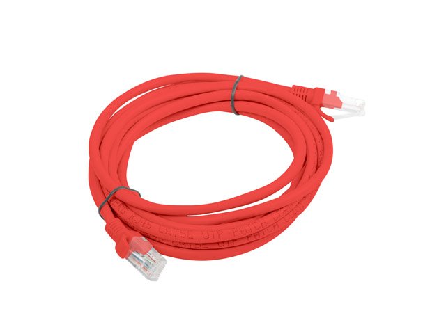 EAN 5901969406832 - Lanberg PCU5-10CC-0300-R cable de red Rojo 3 m Cat5e U/UTP (UTP) imagen 2