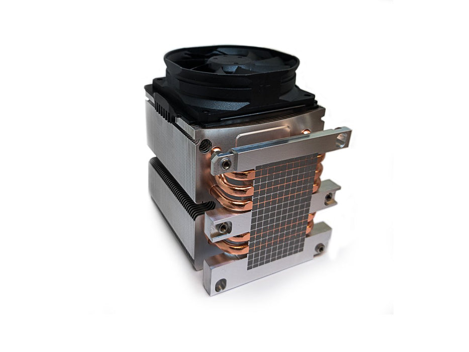 EAN 0859300007062 - Dynatron B14 sistema de refrigeración para ordenador Procesador Refrigerador de aire 8 cm Aluminio, Negro imagen 2