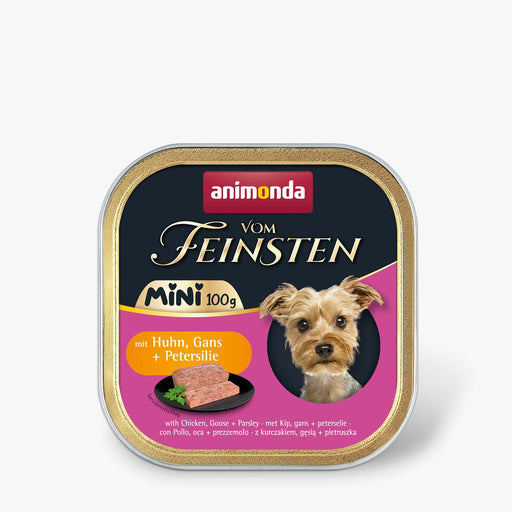 EAN 4017721823593 - animonda Vom Feinsten 4017721823593 alimento húmedo para perros Pollo, Ganso, Perejil Adulto 100 g imagen 1
