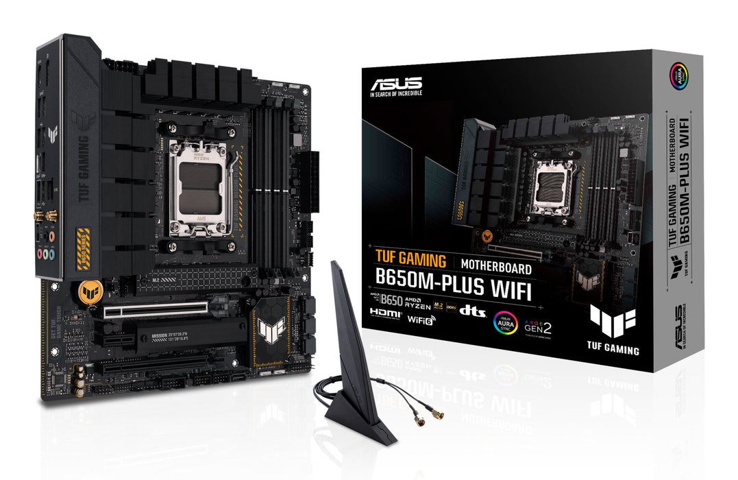 EAN 4711081912118 - ASUS TUF GAMING B650M-PLUS WIFI AMD B650 Zócalo AM5 micro ATX imagen 1