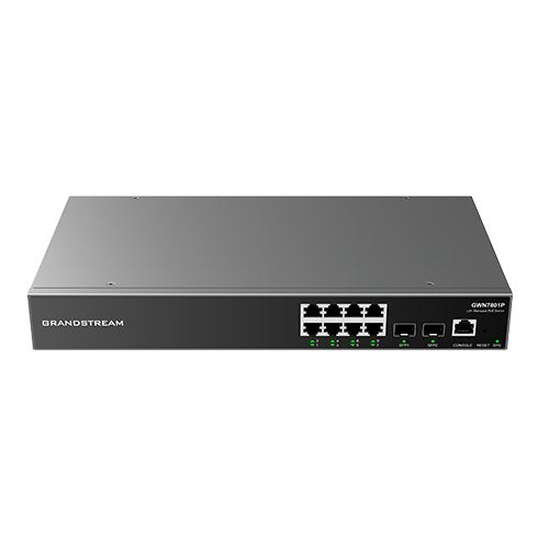 EAN 6947273704232 - Grandstream Networks GWN7801P switch Gestionado L2+ Gigabit Ethernet (10/100/1000) Negro imagen 1