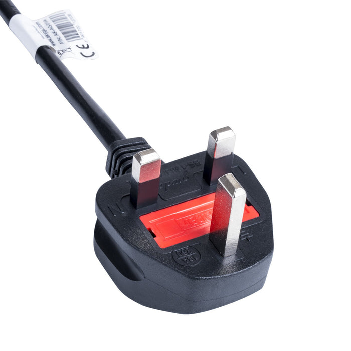 EAN 5901720137043 - Akyga AK-AG-02A cable de transmisión Negro 1,5 m Enchufe tipo G C5 acoplador imagen 2