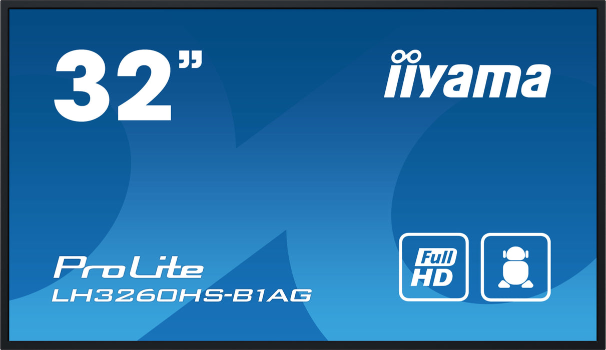 EAN 4948570122288 - iiyama LH3260HS-B1AG pantalla de señalización Pizarra de caballete digital 80 cm (31.5") LED Wifi 500 cd  imagen 6