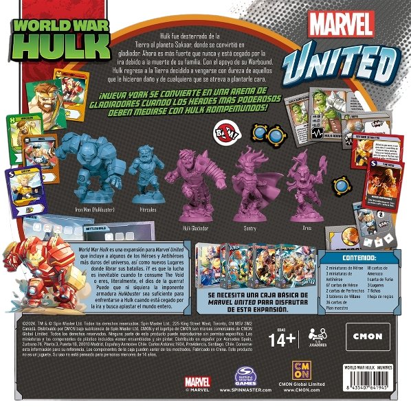 EAN 8435407641945 - Asmodee MU: World War Hulk Marvel United: X-Men 40 min Juego de mesa Multigénero imagen 3