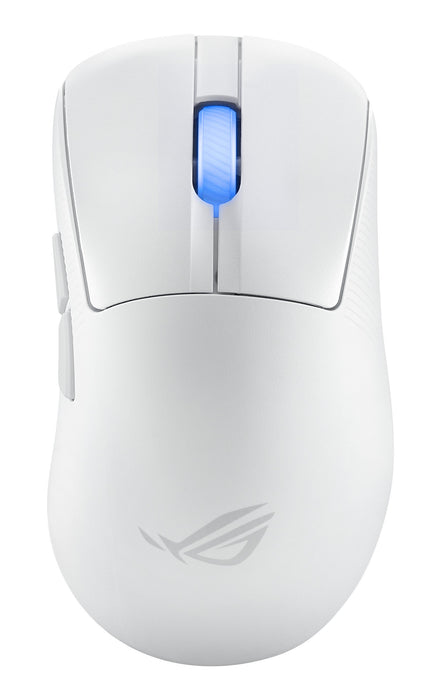 EAN 4711387394618 - ASUS ROG Keris II Ace Wireless AimPoint White ratón Juego mano derecha RF Wireless + Bluetooth + USB Type imagen 1
