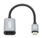 EAN 766623153973 - Manhattan 153973 adaptador de cable de vídeo 0,11 m USB Tipo C HDMI Gris imagen 3