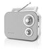 EAN 3700460203344 - Muse M-051 RW Portátil Analógica Blanco imagen 1