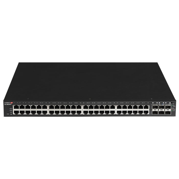 EAN 4717964704498 - Edimax GS-5654PLX switch Gestionado Gigabit Ethernet (10/100/1000) Energía sobre Ethernet (PoE) Negro imagen 1