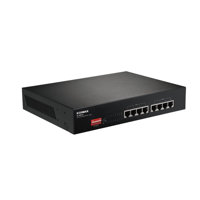 EAN 4717964701558 - Edimax ES-1008P V2 switch Fast Ethernet (10/100) Energía sobre Ethernet (PoE) Negroimagen 3)