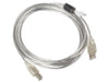 EAN 5901969413564 - Lanberg CA-USBA-12CC-0030-TR cable USB USB 2.0 3 m USB B Transparente imagen 2