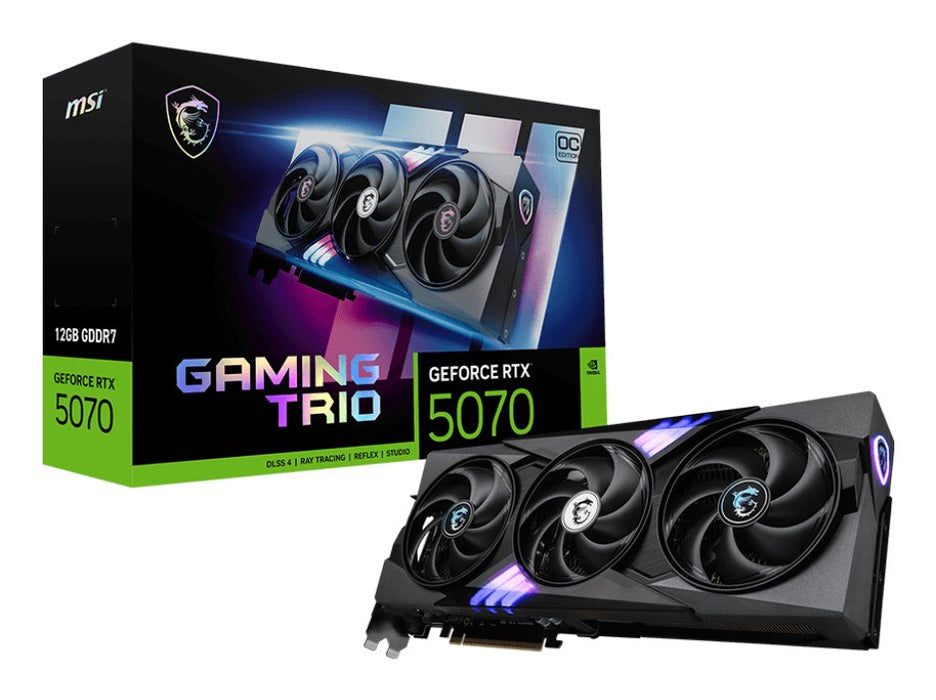 EAN 4711377303927 - MSI GAMING GeForce RTX 5070 12G TRIO OC NVIDIA 12 GB GDDR7 imagen 1