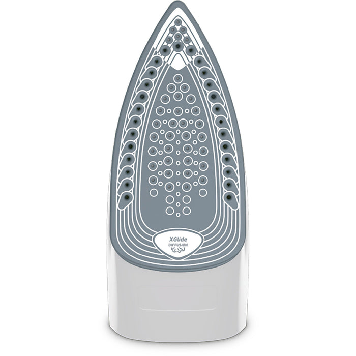 EAN 3121040082201 - Tefal Express Steam FV2835E0 plancha Plancha vapor-seco Suela de Cerilium 2400 W Púrpura, Blanco imagen 2