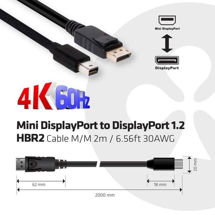 EAN 8719214470807 - CLUB3D CAC-2163 cable DisplayPort Negro imagen 3