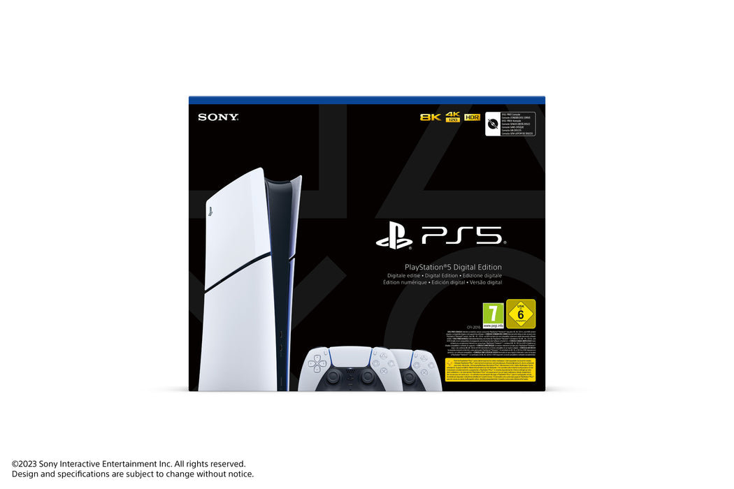 EAN 0711719581574 - Sony Playstation 5 Slim 1,02 TB Wifi Negro, Blanco imagen 2