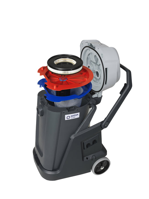 EAN 5715492213252 - Nilfisk VL500 35 18 L Aspiradora de tambor Seca y húmeda 1350 W Bolsa para el polvo imagen 1