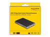 EAN 4043619420285 - DeLOCK 42028 caja para disco duro externo Caja externa para unidad de estado sólido (SSD) Negro, Gris imagen 8
