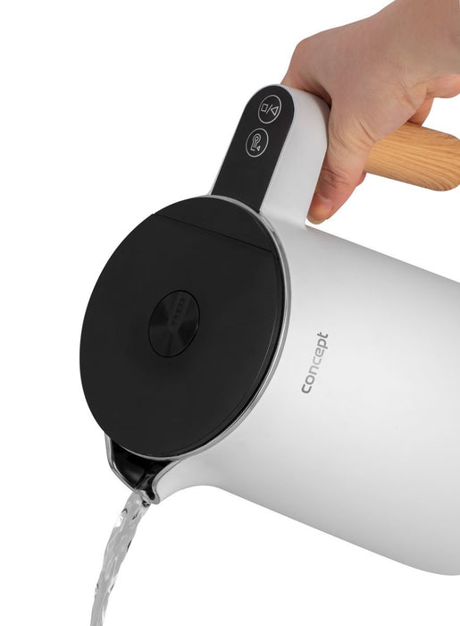 EAN 8595631010402 - Concept RK3300 tetera eléctrica 1,5 L 2200 W Blanco imagen 4