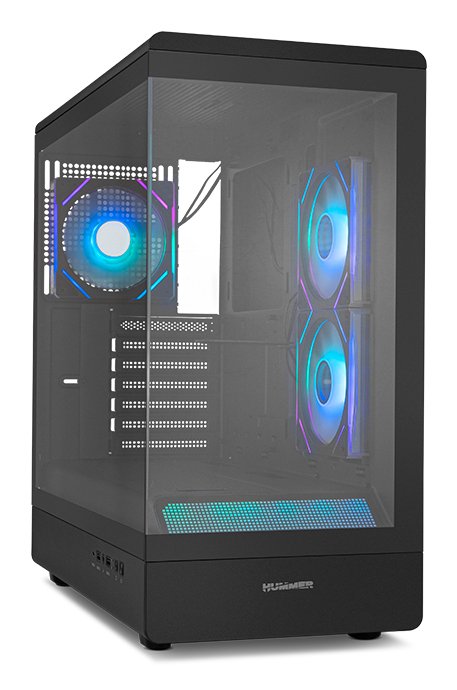 EAN 8436587975950 - NOX Hummer NXHUMMERSIGNALBK carcasa de ordenador Midi Tower Negro imagen 1