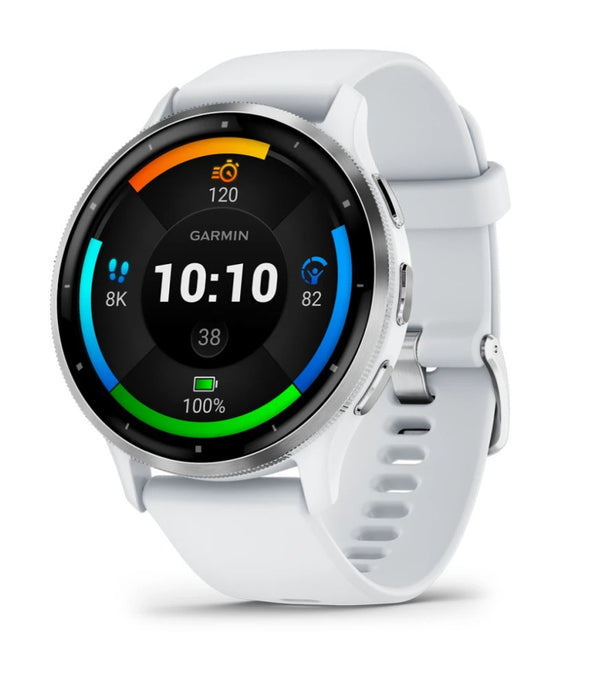 EAN 0753759314736 - Garmin Venu 3 3,56 cm (1.4") AMOLED 45 mm Digital 454 x 454 Pixeles Pantalla táctil Plata, Blanco Wifi GP imagen 1