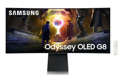 EAN 8806095688060 - Samsung G85SD pantalla para PC 86,4 cm (34") 3440 x 1440 Pixeles UltraWide Quad HD OLED Plata imagen 1
