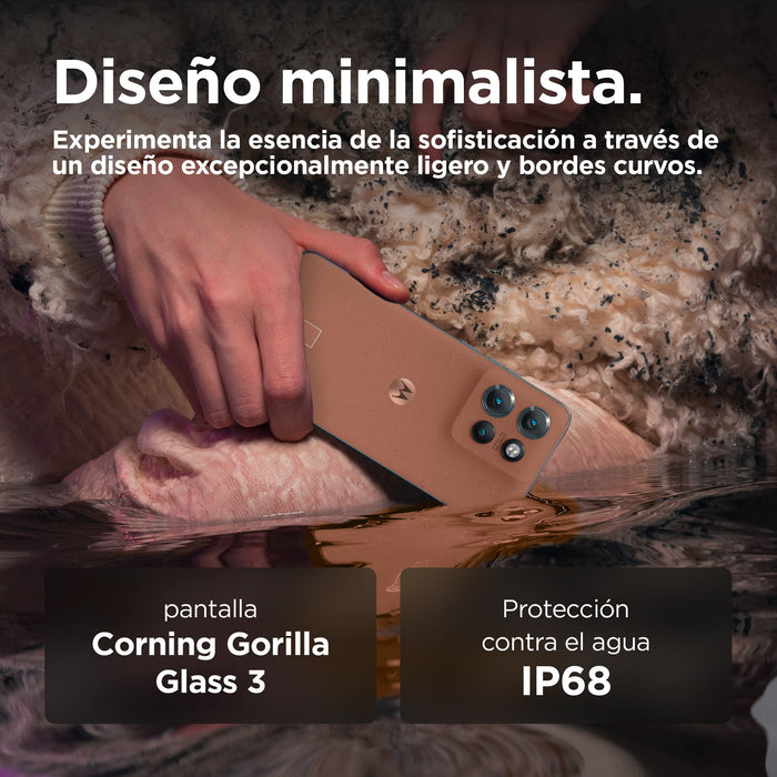 EAN 840023287800 - Motorola edge 50 Neo 16,1 cm (6.36") SIM doble Android 14 5G USB Tipo C 12 GB 512 GB 4310 mAh Marrón claro imagen 14