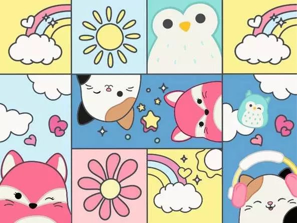 EAN 4005556237272 - Ravensburger CreArt - MNZ - Squishmallows imagen 2