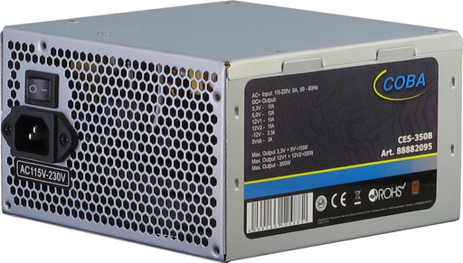 EAN 4260133124882 - Inter-Tech Coba CES-350B unidad de fuente de alimentación 350 W 20+4 pin ATX ATX Plata imagen 1