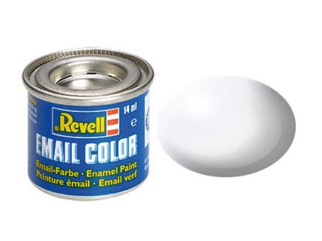EAN 42023234 - Revell White, silk RAL 9010 14 ml-tin parte y accesorio de modelo a escala Pintura imagen 1
