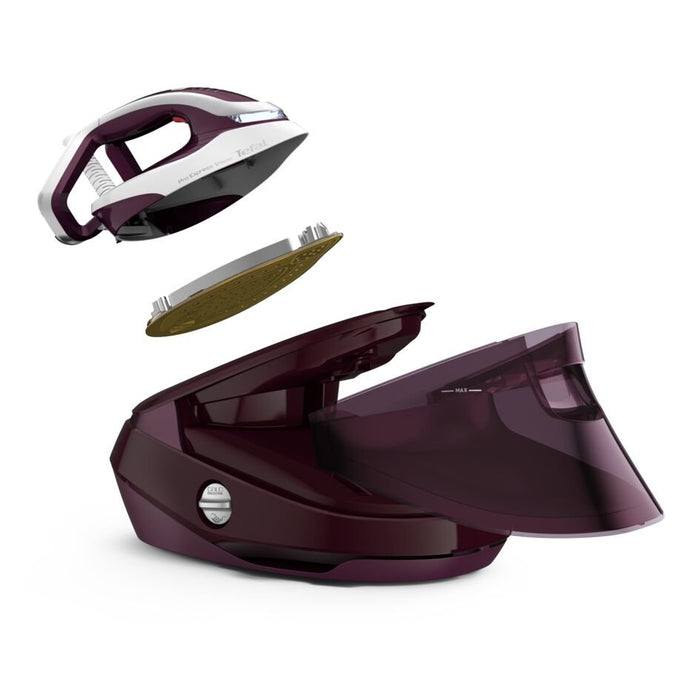 EAN 3121040082645 - Tefal Pro Express Vision GV9810 3000 W 1,1 L Durilium AirGlide Autoclean soleplate Rojo, Blanco imagen 3