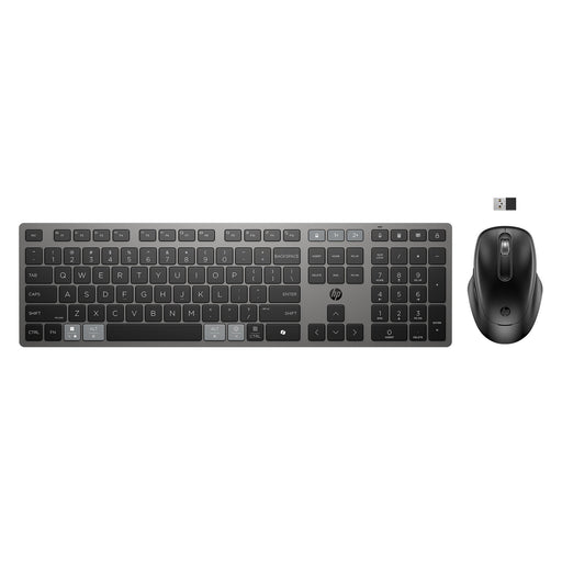 EAN 198122955480 - HP 725 Multi-Device Rechargeable Wireless Keyboard and Mouse Combo teclado Ratón incluido Oficina RF Wirel imagen 1