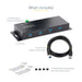 EAN 0065030898010 - StarTech.com 5G4AINDNP-USB-A-HUB hub de interfaz USB 3.2 Gen 1 (3.1 Gen 1) Type-B 5000 Mbit/s Negro imagen 11