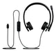 EAN 5099206122673 - Logitech H570e Auriculares Alámbrico Diadema Oficina/Centro de llamadas USB Tipo C Negro imagen 5
