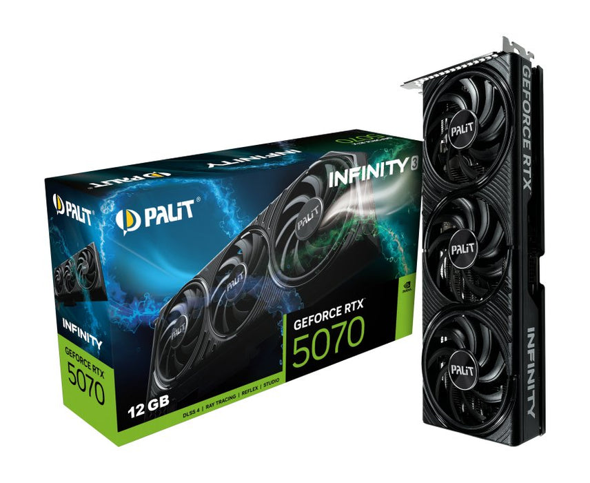 EAN 4710562245097 - Palit GeForce RTX 5070 Infinity 3 NVIDIA 12 GB GDDR7 imagen 9