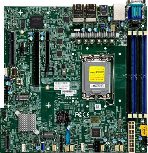 EAN 672042899128 - Supermicro X13SCH-LN4F Intel C266 LGA 1700 micro ATX imagen 1