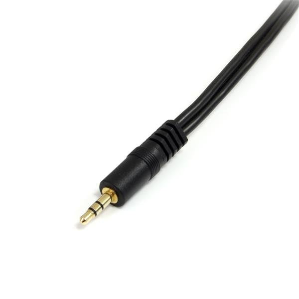 EAN 0065030799836 - StarTech.com MUY1MFF cable de audio 0,15 m 2 x 3.5mm Negro imagen 3