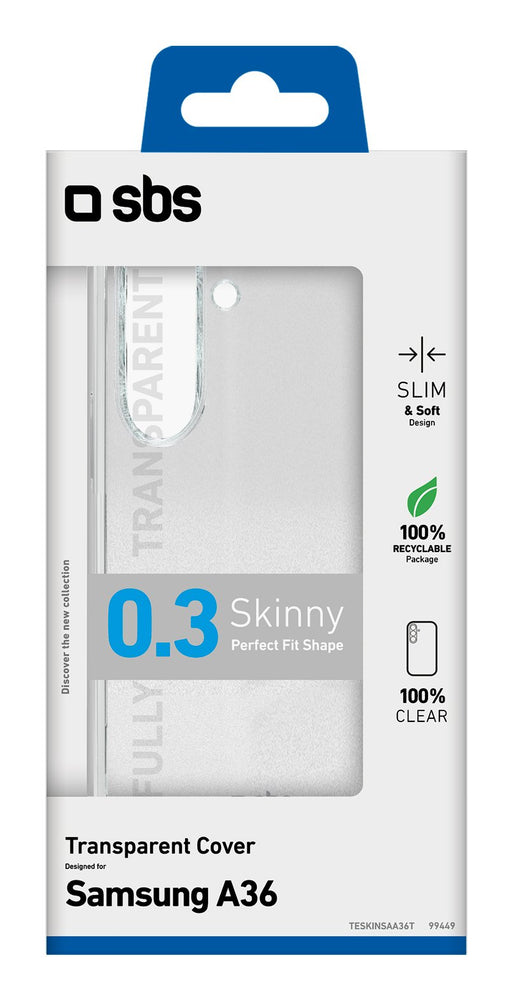 EAN 8018417499449 - SBS TESKINSAA36T funda para teléfono móvil 17 cm (6.7") Transparente imagen 2