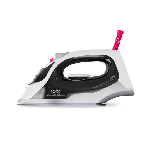 EAN 8433766187159 - Solac PV2400 Plancha a vapor Suela de cerámica 2400 W Negro, Blanco imagen 1