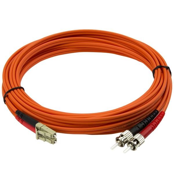 EAN 0065030849746 - StarTech.com 50FIBLCST5 Cable de fibra óptica e InfiniBand Rojo imagen 2